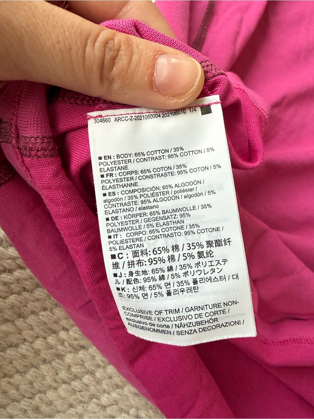 Arc'teryx Women's System A Long Sleeve Alesa T-Shirt in Pink sz L - Picture 7 of 7